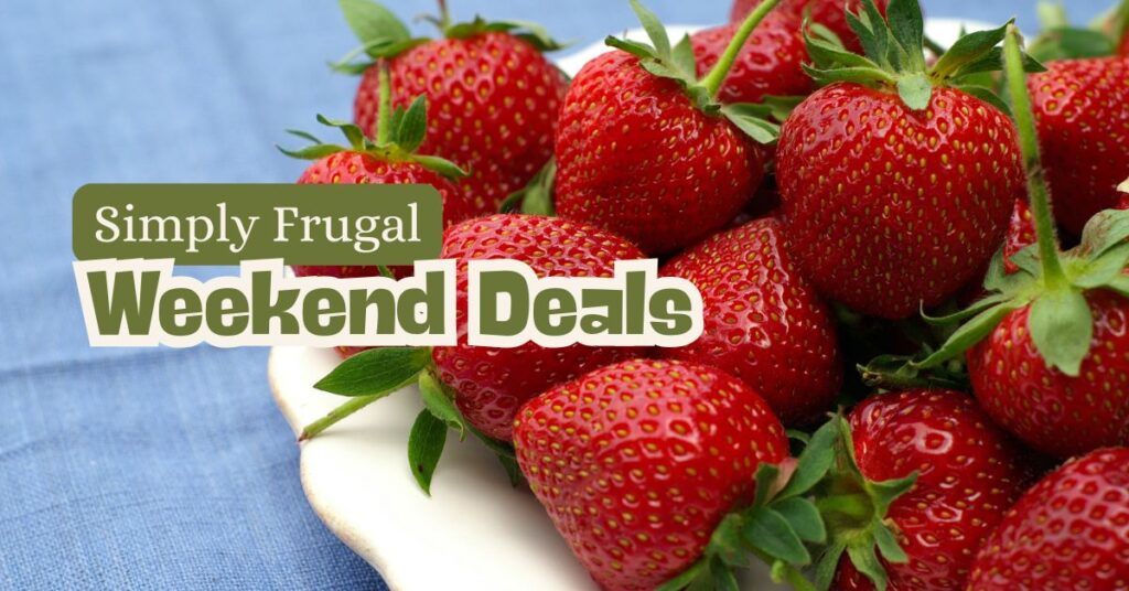 Simply Frugal Weekend Deals