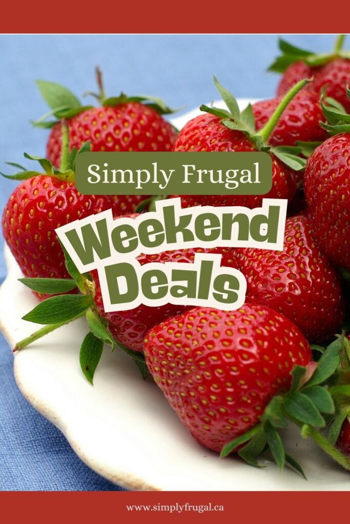 Simply Frugal Weekend Deals