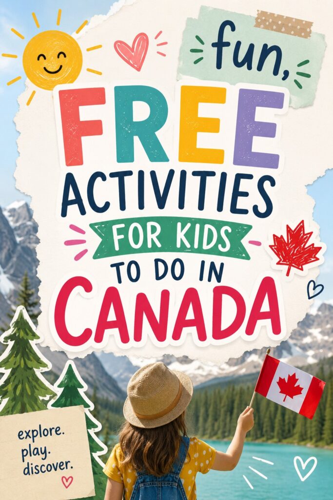 free kids activities to do in Canada