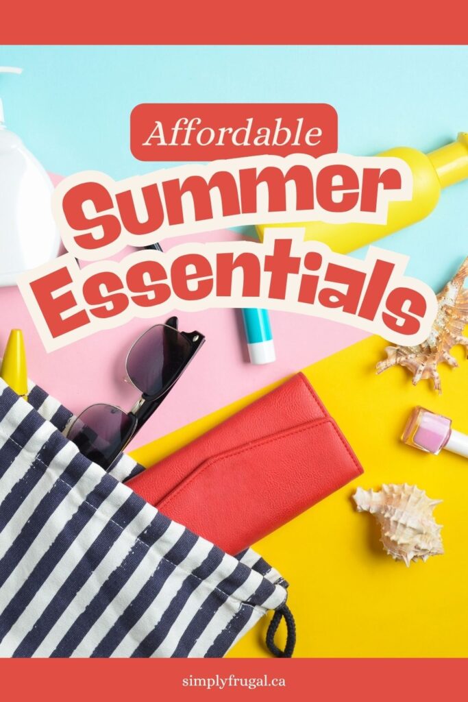 affordable summer essentials