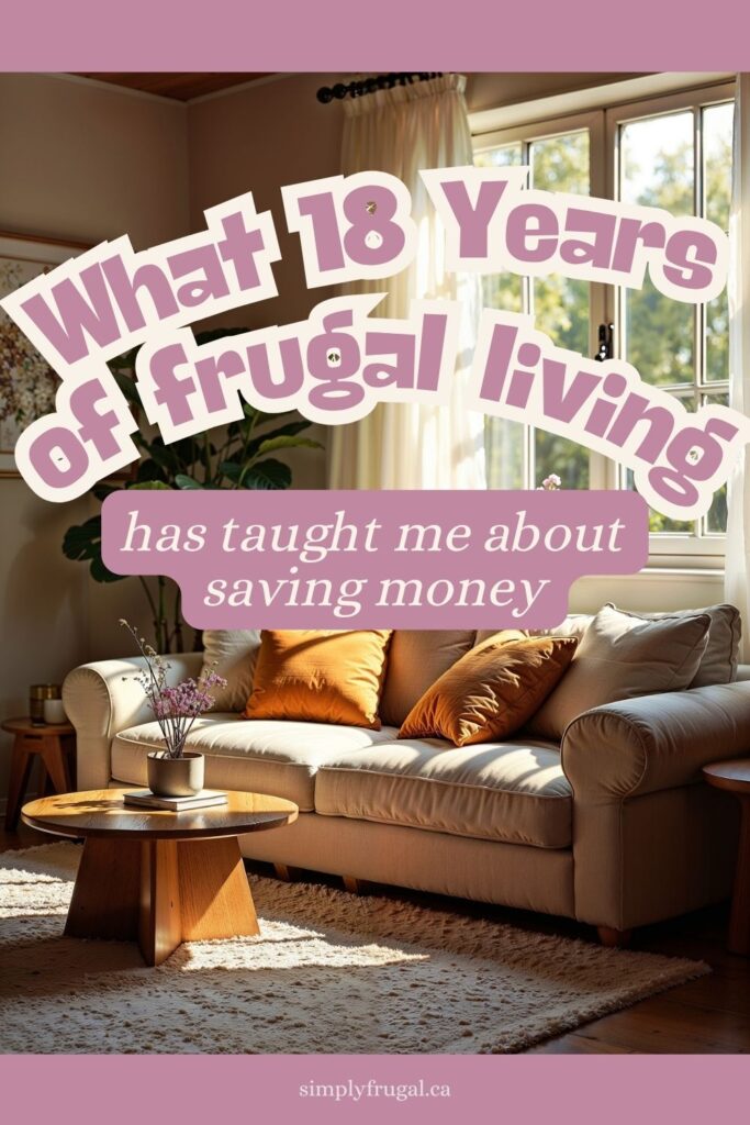 frugal living habits
