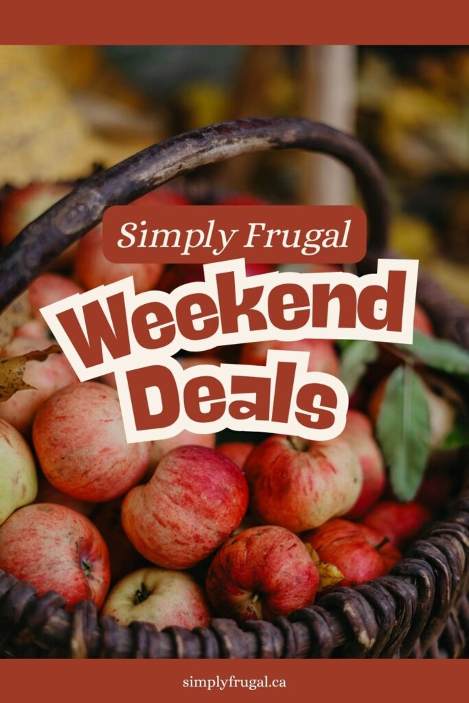 simply frugal weekend deals